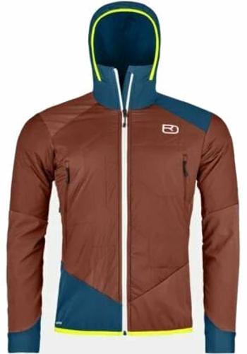 Ortovox Swisswool Col Becchei Hybrid Jacket M Clay Orange M