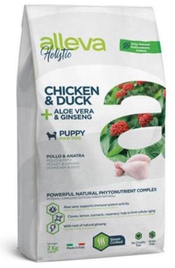 Alleva HOLISTIC dog puppy & junior maxi chicken 2kg