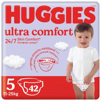 HUGGIES® Ultra Comfort Jumbo Plienky jednorazové 5 (11-25 ks) 42 ks