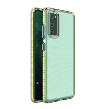 IZMAEL Xiaomi Poco F3 Puzdro Spring clear TPU  KP10516 žltá