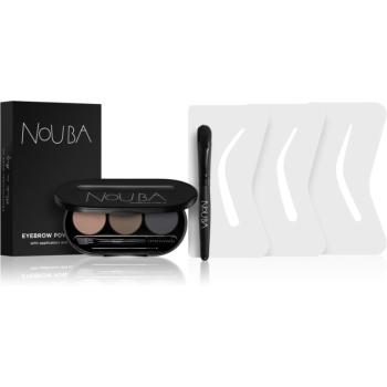 Nouba Eyebrow Powder Kit darčeková sada(na obočie)