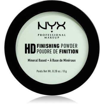 NYX Professional Makeup High Definition Finishing Powder púder odtieň 03 Mint Green 8 g