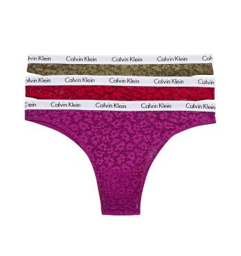 CALVIN KLEIN - brazilky 3PACK carousel intense color - special limited edition-L