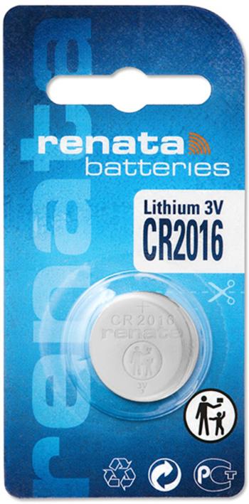 Renata CR2016 gombíková batéria  CR 2016 lítiová 90 mAh 3 V 1 ks