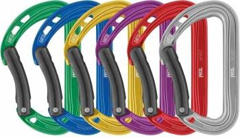 Petzl Spirit 6-Pack D karabína Solid Bent Gate