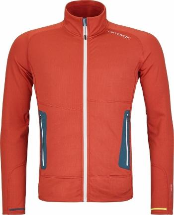 Ortovox Outdoorová mikina Fleece Light Jacket M Cengia Rossa 2XL