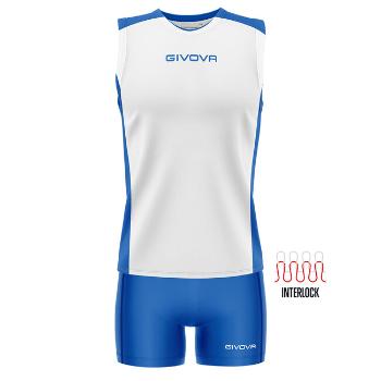 KIT VOLLEY PIPER BIANCO/AZZURRO Tg. XL