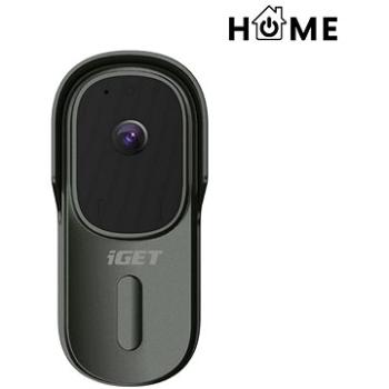 iGET HOME Doorbell DS1 Anthracite - batériový wifi video zvonček s Full HD prenosom obrazu a zvuku