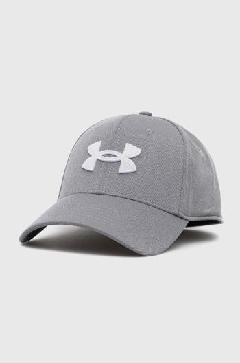 Šiltovka Under Armour šedá farba, s nášivkou