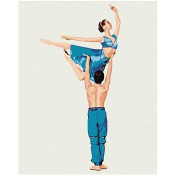 Maľovanie podľa čísel – Tanečný modrý pár (HRAmal00622nad)