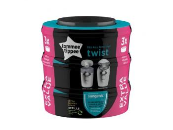 TOMMEE TIPPEE Náhradné kazety Sangenic Twist 3 ks