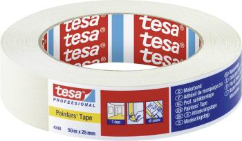 tesa STANDARD 04348-00016-03 krepová lepiaca páska tesakrepp® béžová (d x š) 50 m x 25 mm 1 ks