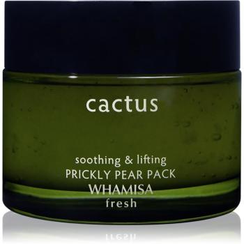 WHAMISA Cactus Prickly Pear Pack hydratačná gélová maska pre intenzívne obnovenie a vypnutie pleti 100 g