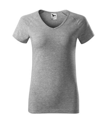 MALFINI Dámske tričko Dream - Tmavošedý melír | XS