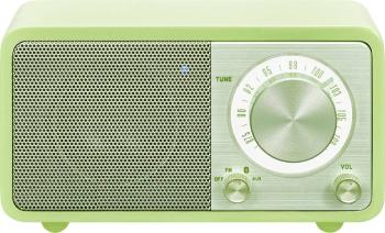 Sangean WR-7 Genuine Mini stolný rádio FM Bluetooth  možné znovu nabíjať zelená