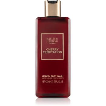 Baylis & Harding The Edit Cherry Temptation luxusný sprchový gél Cherry, Jasmine & Sandalwood 400 ml