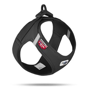 CURLI Postroj pre psov so sponou Air-Mesh Black XS, 3-5kg