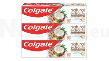 Colgate Natural Extracts Cononut Extract 3 x 75 ml