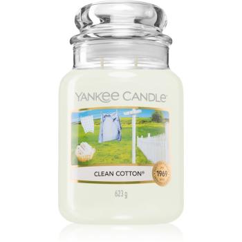 Yankee Candle Clean Cotton vonná sviečka 623 g
