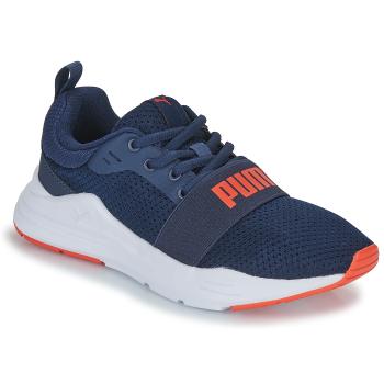 Puma  JR PUMA WIRED RUN  Nízke tenisky Námornícka modrá