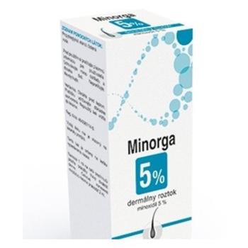 Minorga 5 % dermálny roztok sol der 60 ml