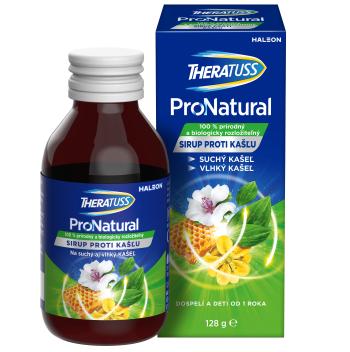 THERATUSS ProNatural sirup na suchý a vlhký kašeľ 128 g