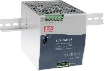 Sieťový zdroj na DIN lištu Mean Well SDR-960-24 24 V / DC 40 A 960 W 1 x