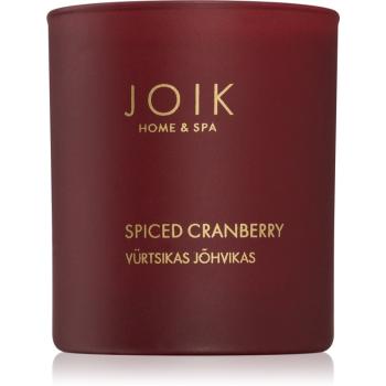 JOIK Home & Spa Spiced Cranberry vonná sviečka 150 g