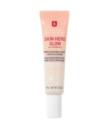 Erborian Zdokonaľujúci a rozjasňujúci pleťový krém Skin Hero Glow (Non Tinted Perfector Smoothes & Brightens) 15 ml