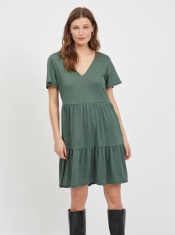 Zelené šaty VILA Natalie