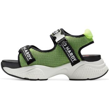 Ed Hardy  Módne tenisky Aqua sandal green-black  Zelená