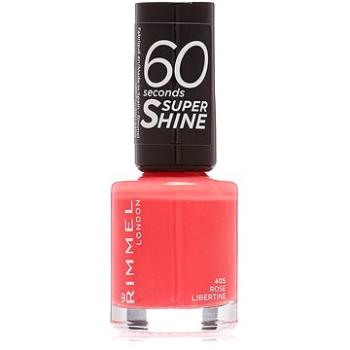 RIMMEL LONDON 60 Seconds Shine Nail Polish 405 Rose Libertine 8 ml (3614220616971)