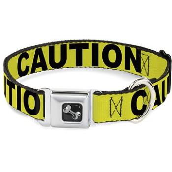 Buckle Down obojok pre psov Caution S (700146743648)