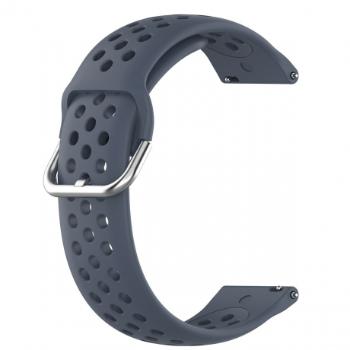 Huawei Watch GT 42mm Silicone Dots remienok, dark gray