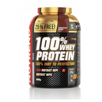 NUTREND 100% Whey protein čokoláda a kakao 2250 g