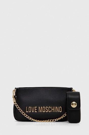 Kabelka Love Moschino čierna farba