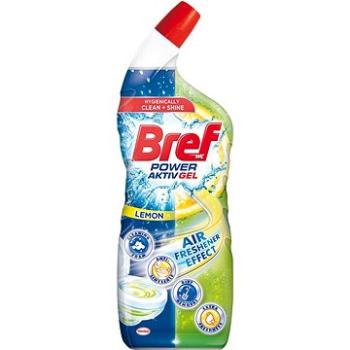 Bref Power Aktiv Gel WC čistič s efektom osviežovača vzduchu lemon 0,7 l (9000101312133)