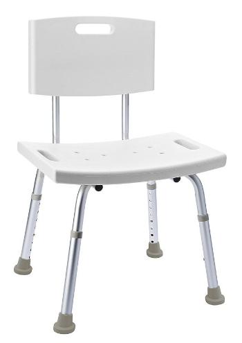 RIDDER - HANDICAP Stolička s operadlom, nastaviteľná výška, biela A00602101