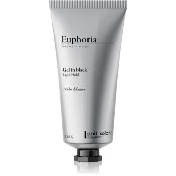 Euphoria Gel in Black stylingový gél pre tmavé vlasy pre mužov 100 ks