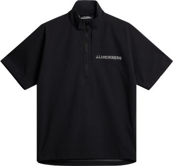 J.Lindeberg Bridge Rain Shirt Black M Nepremokavá bunda