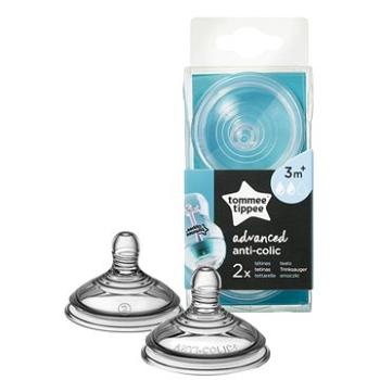 Tommee Tippee Náhradné cumlíky C2N ANTI-COLIC stredný prietok 3 mes.+, 2 ks (5010415211286)