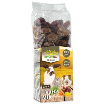 Pochoutka NATURE LAND Brunch srdíčka mix 150 g