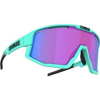 Bliz FUSION NANO OPTICS Matt Turquoise Nordic Light Begonia – Violet w Blue Multi Cat.2 (7318480112377)