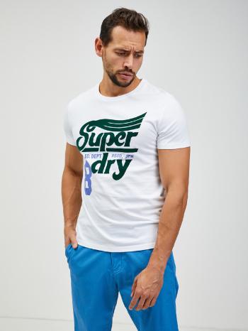 SuperDry Collegiate Graphic Tričko Biela