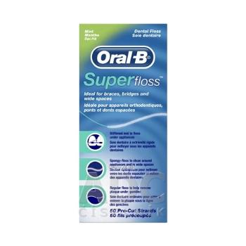 Oral-B Super floss Mint ZUBNÁ NIŤ