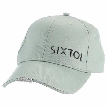 Sixtol Šiltovka s LED svetlom B-CAP 25lm, USB, uni, zelená