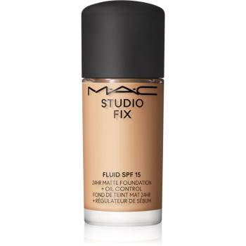 MAC Cosmetics Studio Fix Fluid SPF 15 24HR Matte Foundation + Oil Control Mini zmatňujúci make-up SPF 15 odtieň NW15 15 ml