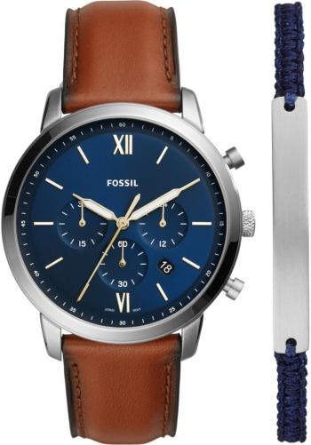 Fossil Dárkový set Neutra + náramek FS5708SET