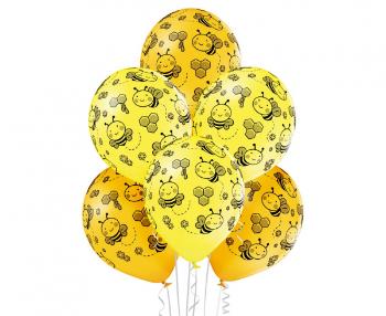 Belbal Sada latexových balónov - Včielka 6 ks