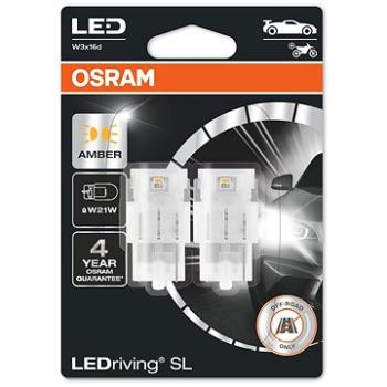 OSRAM LEDriving SL W21 W Žltá 12 V dva kusy v balení (7505DYP-02B)